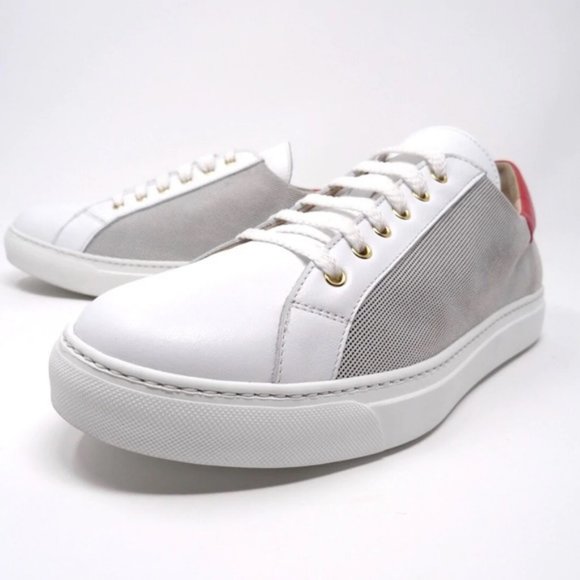 NWB Ferresi Vittoria Sneakers – Made in Italy, 11W – White, Red & Black - Picture 1 of 5